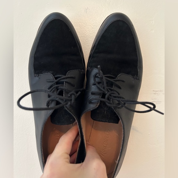 Madewell Alex Oxford in Leather & Suede - Picture 4 of 5
